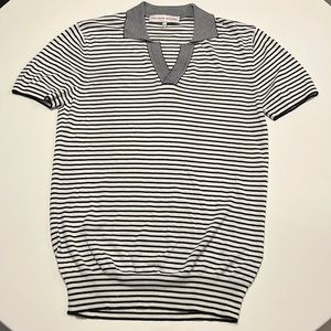 ORLEBAR BROWN STRIPED KNITTED RESORT POLO *LIKE NEW* SIZE SMALL